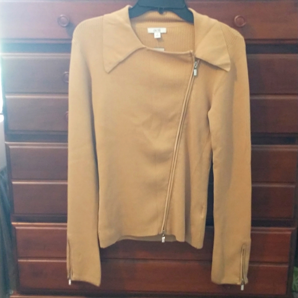 NEW w/tag Cache Zip Cardigan / Blouse